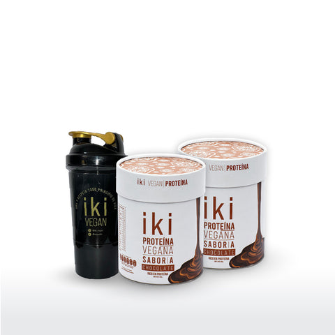 IKI Vital 2 proteínas sabor chocolate + Shaker