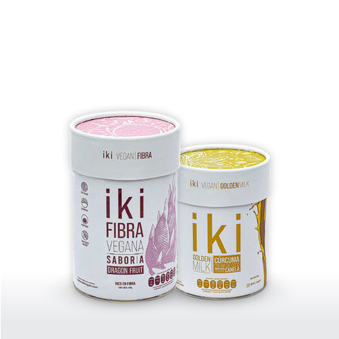 Kit Wellness: Fibra + Golden Milk